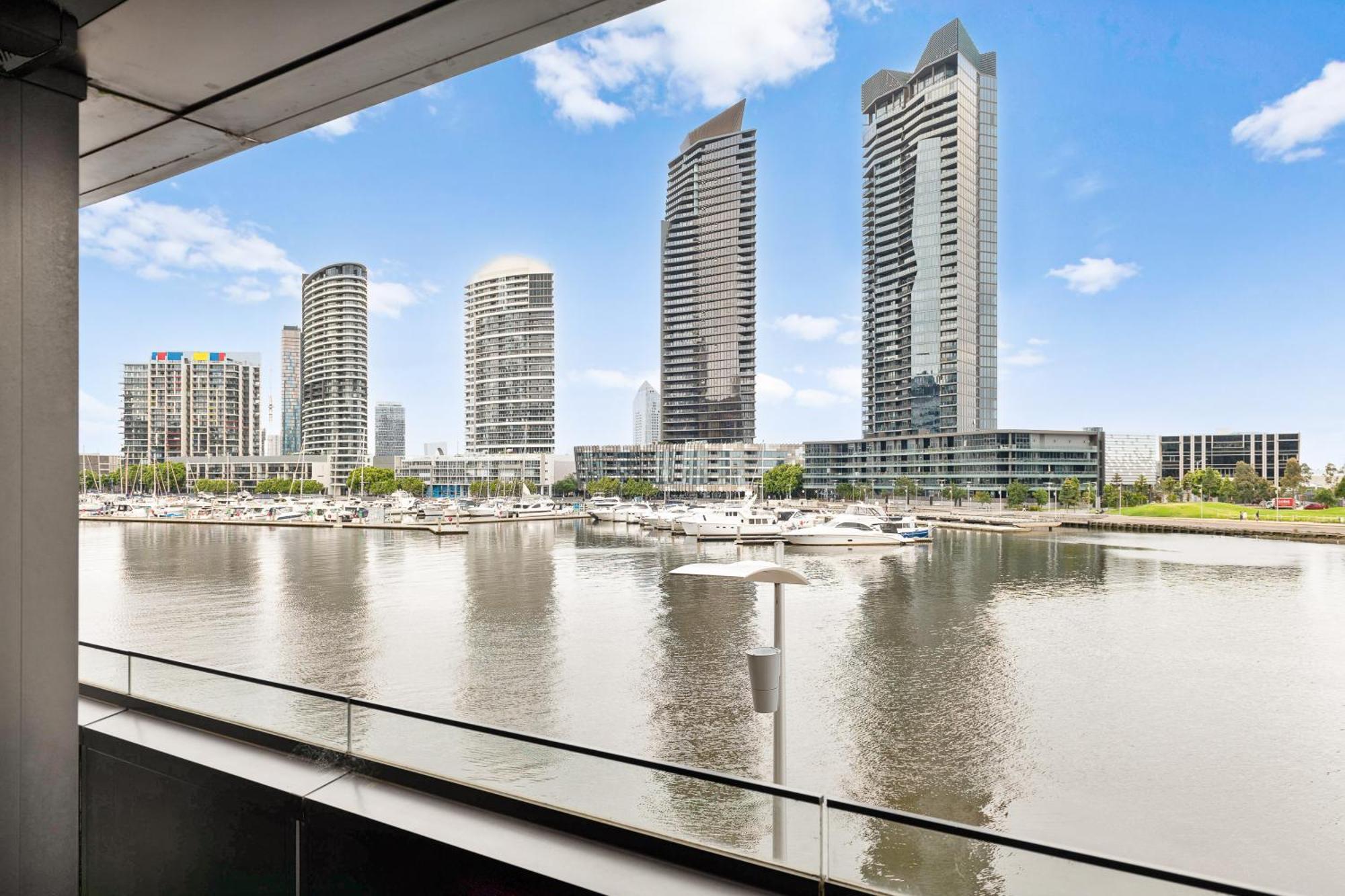 Melbourne Docklands Riverside Views Exterior foto