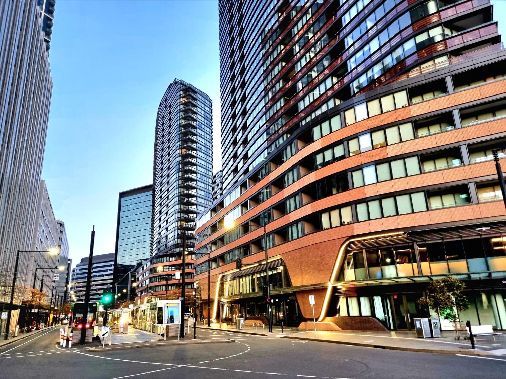 Melbourne Docklands Riverside Views Exterior foto